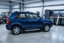 Hyundai Tucson JM 2004- Seitenschweller Line (2 Stk., Aluminium) Foto 1