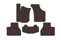 Volkswagen Phaeton 2002-2016 Gummimatten Carsuit (SD, kurzer Radstand, braun) Foto 1