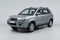 Hyundai Tucson JM 2004- Trittbretter Duru (2 Stk., Aluminium) Foto 1