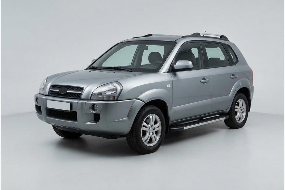 Hyundai Tucson JM 2004- Trittbretter Duru (2 Stk., Aluminium) Image