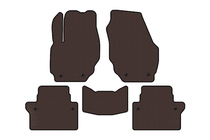 Volvo S80 2006-2016 Gummimatten Carsuit (Braun) Foto 1