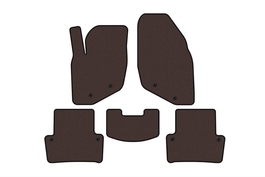 Volvo XC70 2000-2007 Gummimatten Carsuit (Braun) Image