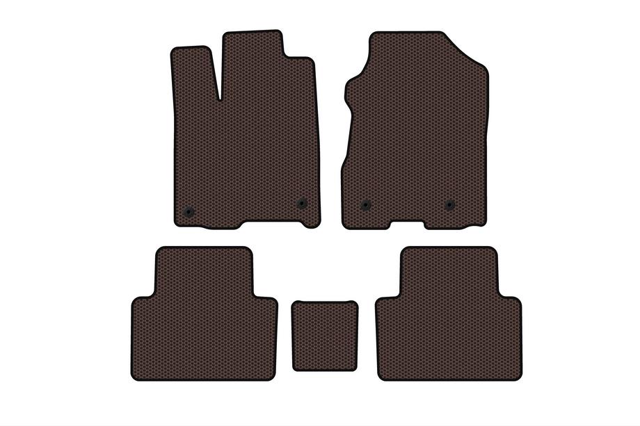 Acura RDX 2012-2018 Gummimatten Carsuit (Braun) Image