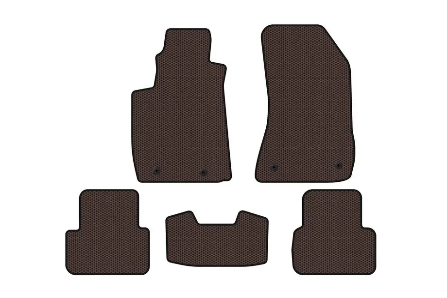 Alfa Romeo 159 2005–2011 Gummimatten Carsuit V-2 (Braun) Image