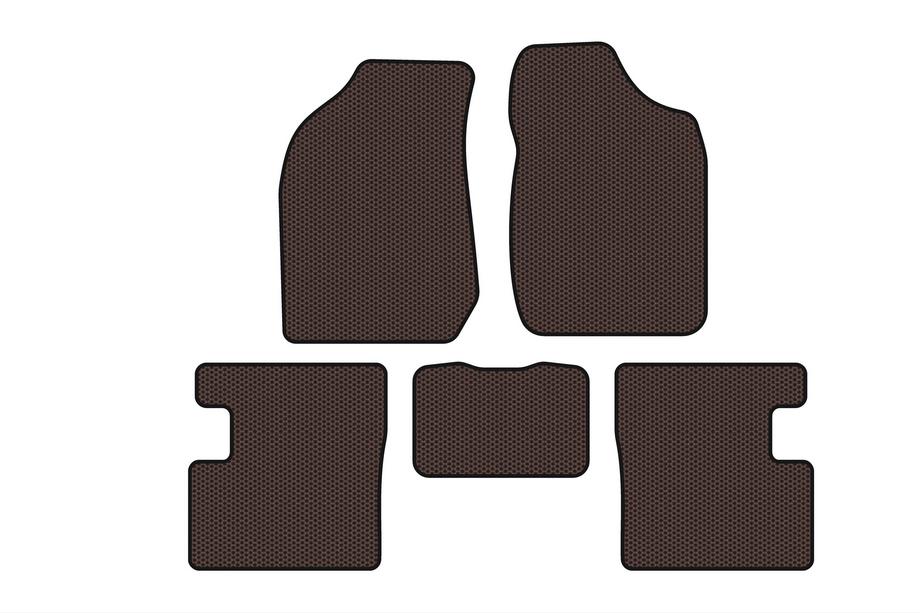 BYD F3 2005-2013 Gummimatten Carsuit (SD, Braun) Image