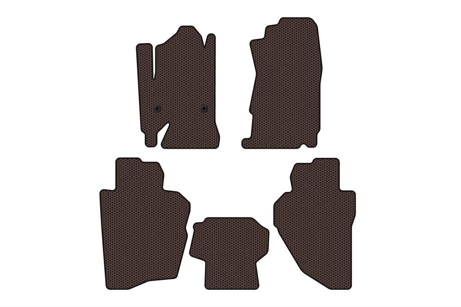 Chevrolet Silverado 2013-2019 Gummimatten Carsuit (Braun) Image