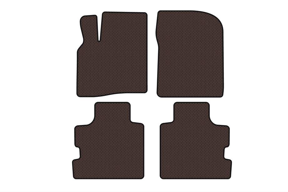 Chrysler Pacifica 2004-2008 Gummimatten Carsuit (Braun) Image