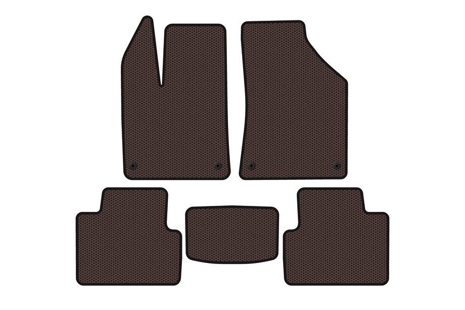 Chrysler 200 I 2010-2014 Gummimatten Carsuit (Braun) Image