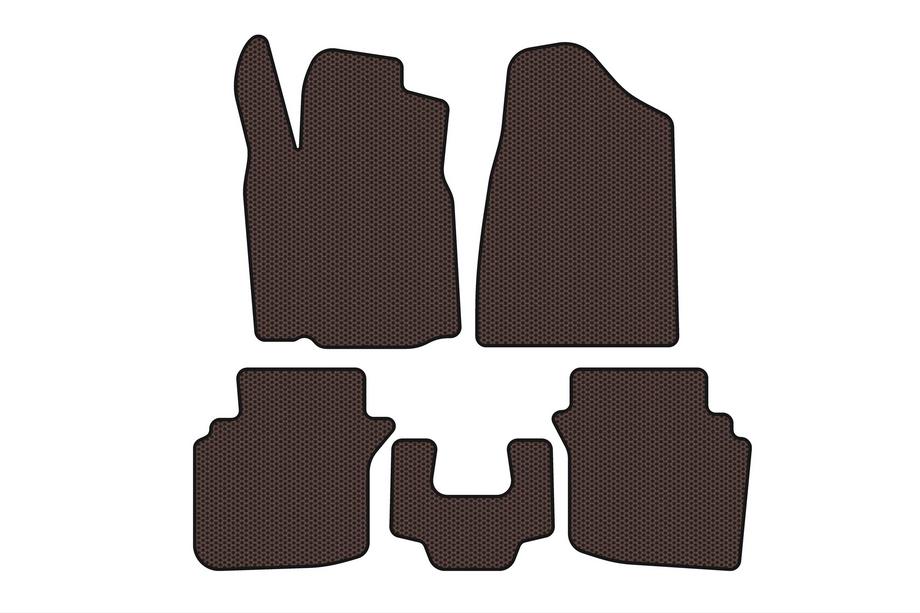 Chrysler Sebring II 2001-2006 Gummimatten Carsuit (2004-2006, braun) Image