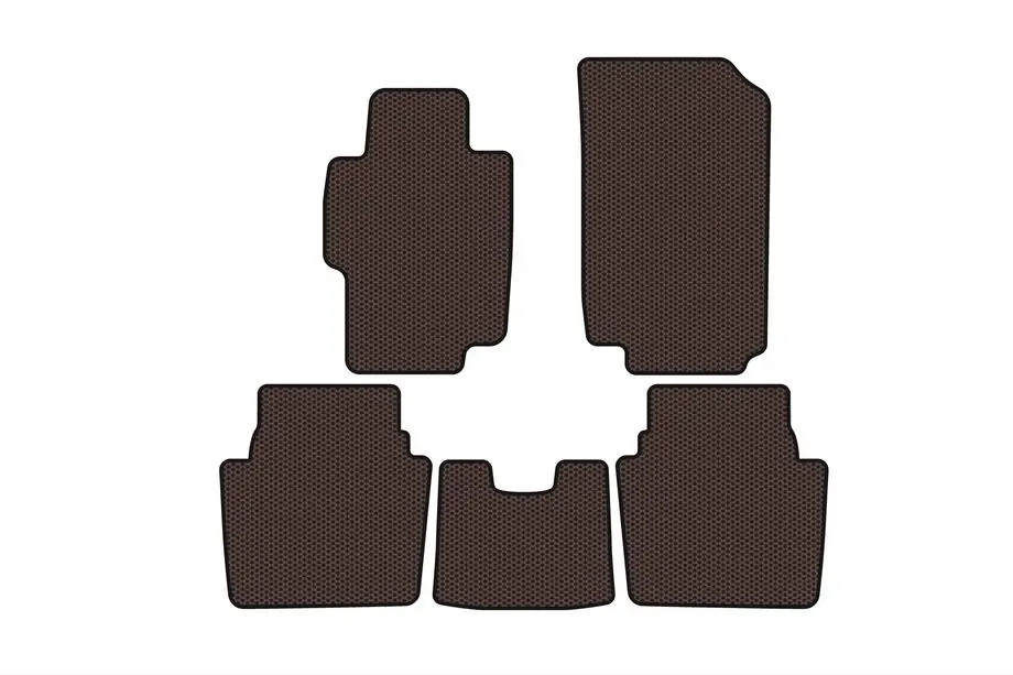 Honda Accord VII 2002-2007 Gummimatten Carsuit (SD, Braun) Image
