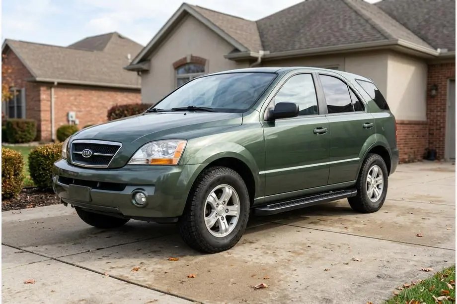 Kia Sorento I BL 2002-2009 Trittbretter Allmond Black (2 Stk., Aluminium) Image