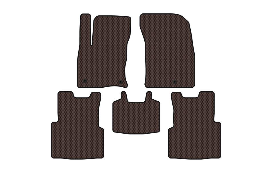 Ford Kuga/Escape 2019- Gummimatten Carsuit (Für Escape, Braun) Image