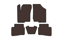 Kia Forte 2008–2024 Gummimatten Carsuit (2008-2012, braun) Foto 1