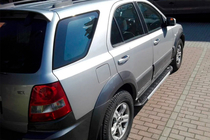 Kia Sorento I BL 2002-2009 Seitenschweller RedLine V1 (2 Stk., Aluminium) Foto 2