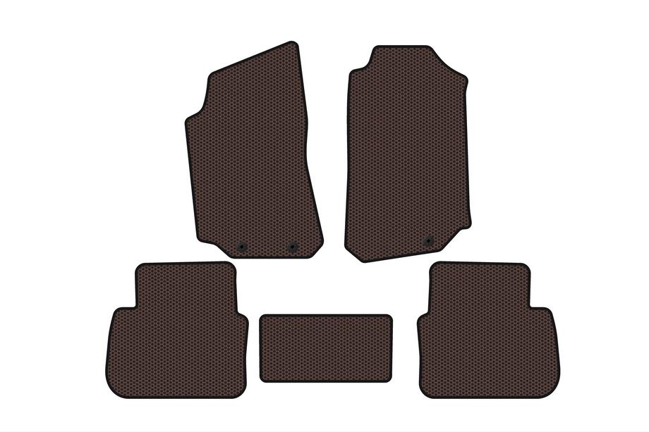 Saab 9-5 1997-2010 Gummimatten Carsuit (Braun) Image