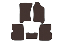 Subaru Forester 1997-2002 Gummimatten Carsuit (Rechtslenker, braun) Foto 1