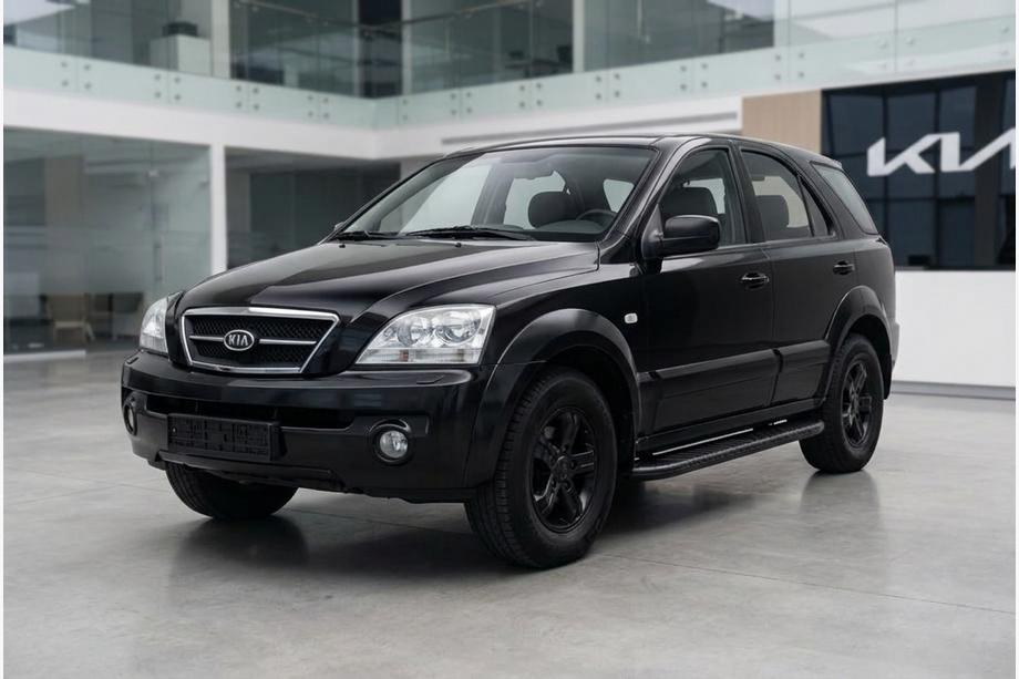 Kia Sorento I BL 2002-2009 Seitenschweller Bosphorus Black (2 Stk., Aluminium) Image