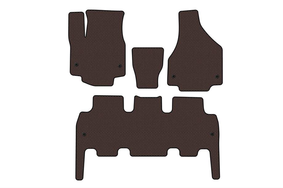 Chrysler Pacifica 2016- Gummimatten Carsuit (Braun) Image