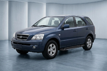 Kia Sorento I BL 2002-2009 Seitenschweller RedLine Black (2 Stk., Aluminium) Foto 1