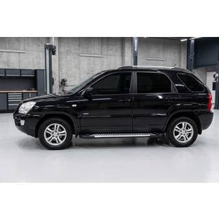 Seitenschweller Line (2 Stk., Aluminium) Kia Sportage 2004-2010 Foto 1