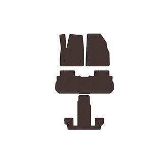 Gummimatten Carsuit (3 Reihen, 2017-2019, Braun) GMC Acadia 2017- Foto 1