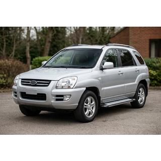 Trittbretter Rainbow (2 Stk., Aluminium) Kia Sportage 2004-2010 Foto 1