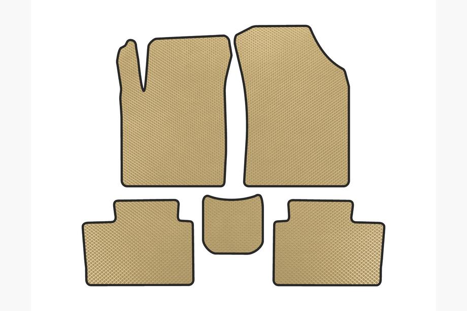 JAC iEV7S 2017-2023 EVA Fußmatten (Beige) Image