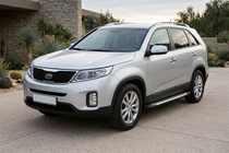 Kia Sorento II XM 2009-2014 Seitenschweller Line (2 Stk., Aluminium) 2013-2016 Foto 1