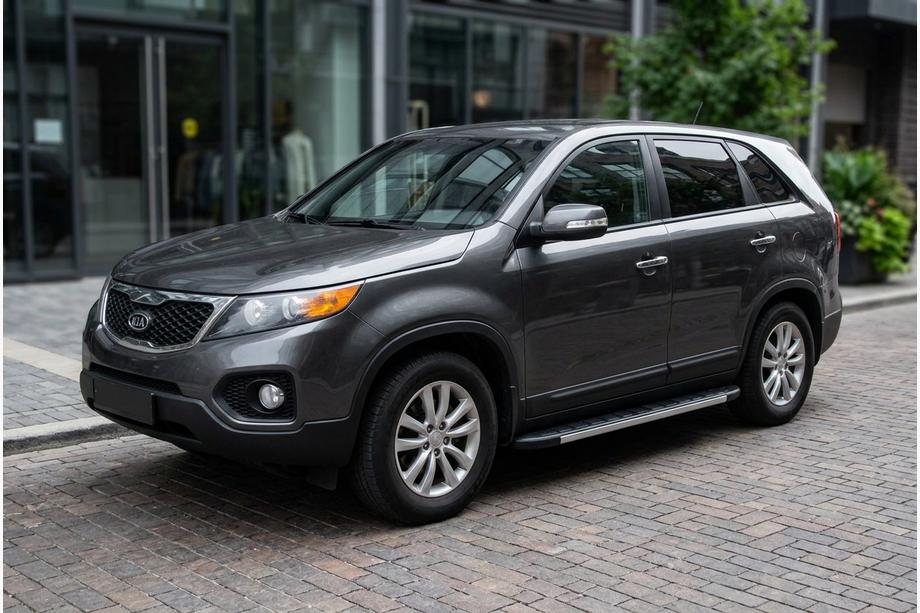Kia Sorento II XM 2009-2014 Trittbretter Duru (2 Stk., Aluminium) Image