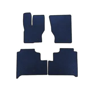 EVA Fußmatten (Lang, Blau)