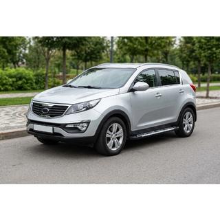 Seitenschweller Sunrise (2 Stk., Aluminium) Kia Sportage 2010-2015 Foto 1