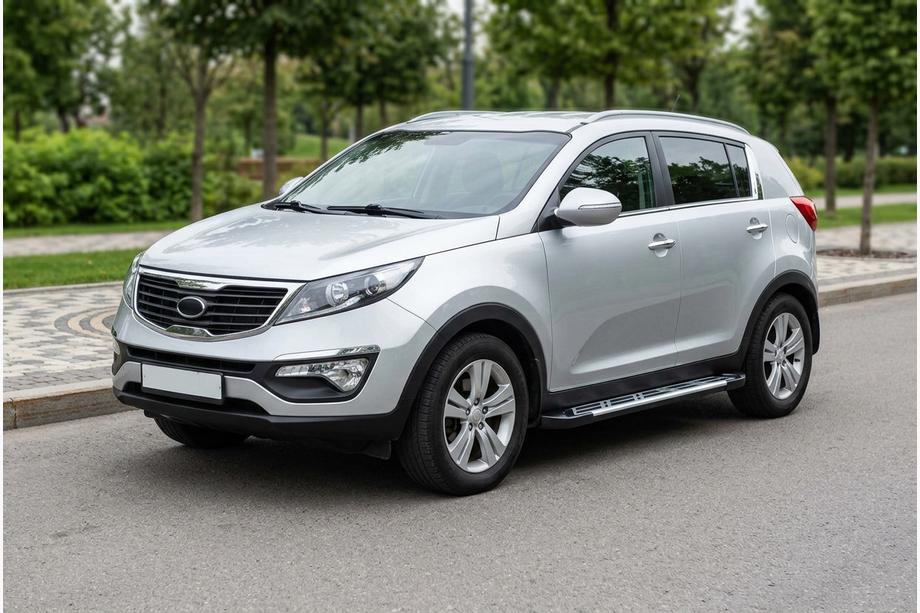 Kia Sportage 2010-2015 Seitenschweller Sunrise (2 Stk., Aluminium) Image