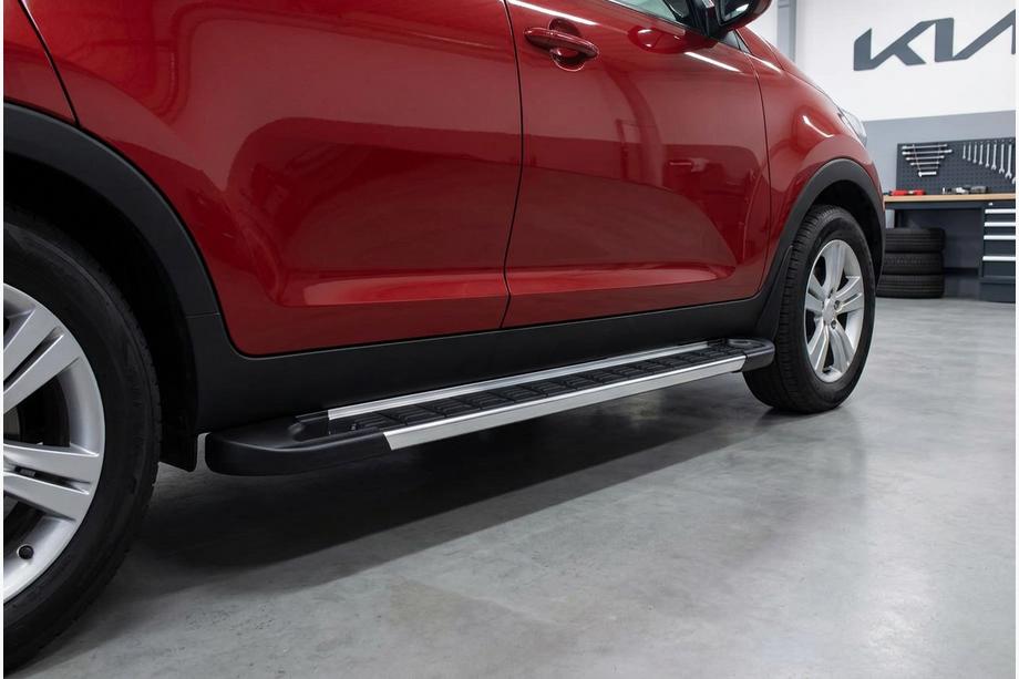 Kia Sportage 2010-2015 Seitenschweller RedLine V1 (2 Stk., Aluminium) Image