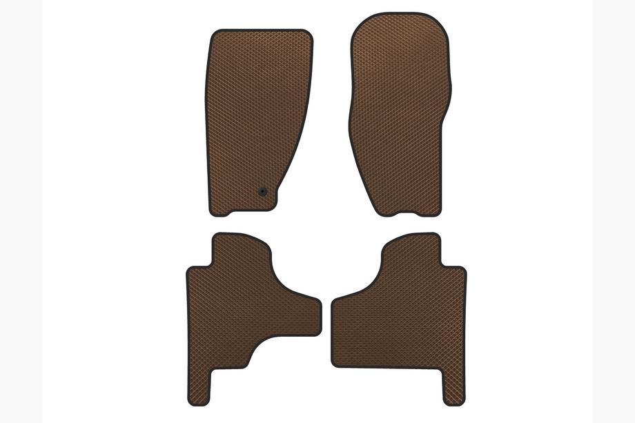 Jeep Cherokee/Liberty 2007-2013 EVA Fußmatten (Braun) Image