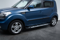 Kia Soul I 2008-2013 Seitenschweller Sunrise (2 Stk., Aluminium) Foto 1