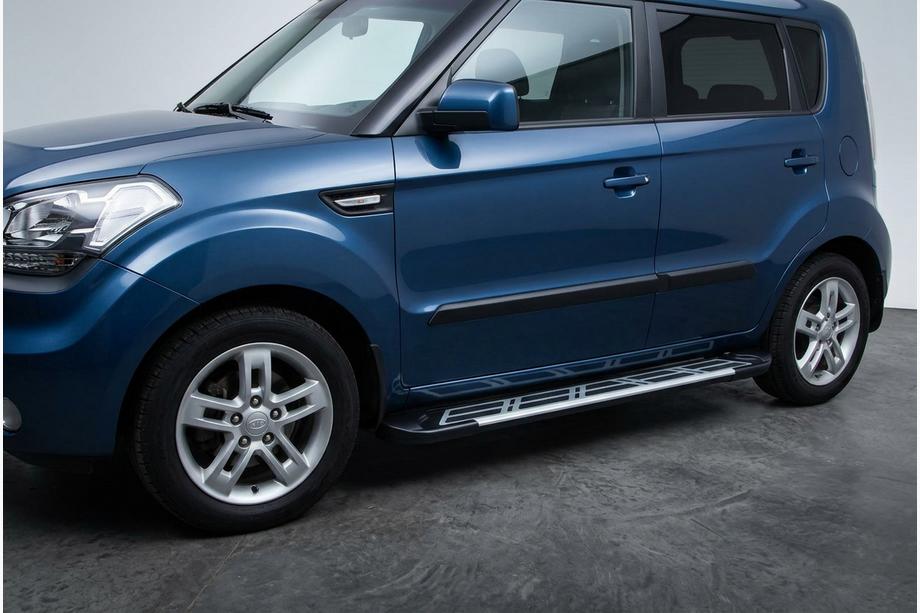 Kia Soul I 2008-2013 Seitenschweller Sunrise (2 Stk., Aluminium) Image