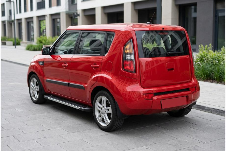Kia Soul I 2008-2013 Seitenschweller RedLine V1 (2 Stk., Aluminium) Image