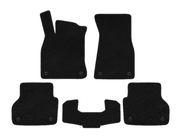 Audi A6 C8 2018–2025 Textil Fußmatten Classic V1 (Schwarz) Foto 1