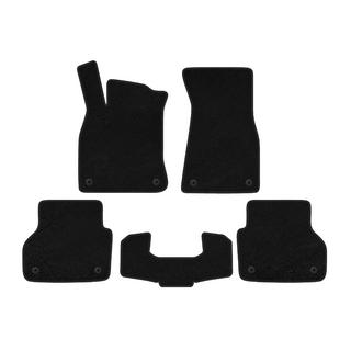 Textil Fußmatten Classic V1 (Schwarz) Audi A6 C8 2018–2025