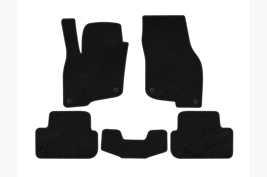 Audi Q2 2016- Textil-Fußmatten Classic (Für e-tron 2019-, China, Schwarz) Image