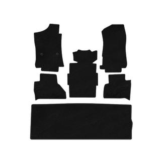 Textil Fußmatten Classic (3 Reihen, Schwarz) Cadillac Escalade 2014-2020