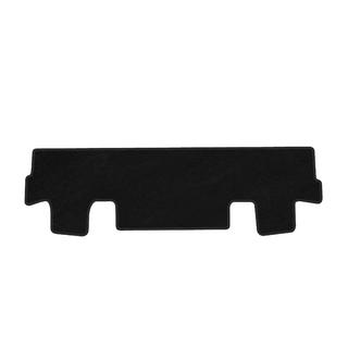 Textil-Fußmatten 3. Reihe Classic (Schwarz)