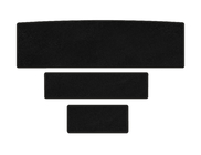 Cadillac Escalade 2014-2020 Kofferraummatte Textil Classic (Schwarz) Foto 1