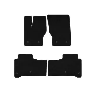 Textil Fußmatten Premium (Schwarz)