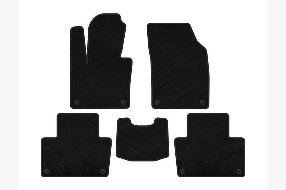 Volvo XC90 2015- Textil Fußmatten Premium (2020-, Schwarz) Image