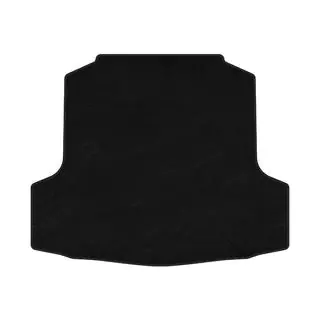 Kofferraumteppich Textil Premium (Schwarz)