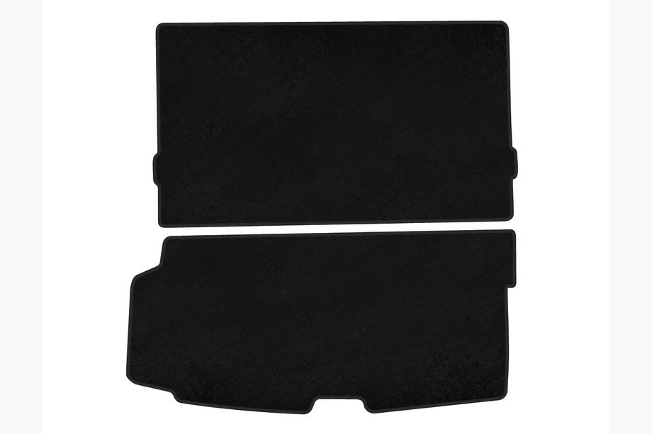 Volvo XC90 2015- Kofferraummatte Textil Premium (2020-, Schwarz) Image