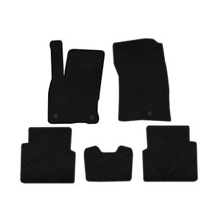 Textil-Fußmatten Deluxe (Für Kuga, Schwarz)