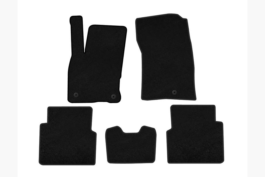 Ford Kuga/Escape 2019- Textil-Fußmatten Deluxe (Für Kuga, Schwarz) Image
