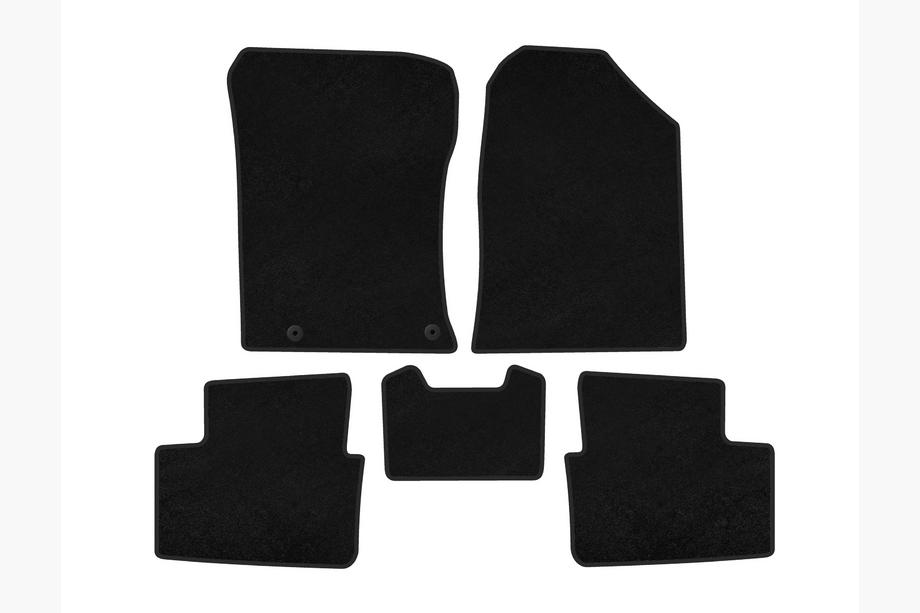 Kia Ceed 2018- Textil Fußmatten Deluxe (2021-, Schwarz) Image